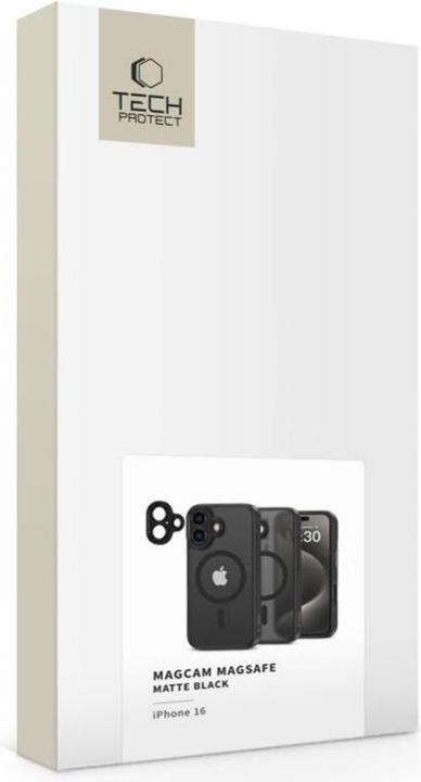 Actual product image Tech-Protect MagCam MagSafe iPhone 16 Case - Semi-transparent (Apple iPhone 16)