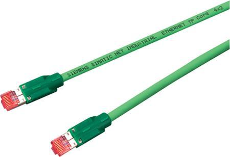 Produktbild Siemens Ethernet TP Cord 6XV1870-3QE50 RJ45/RJ45 CAT 6 (U/FTP, CAT6a, 0.50 m)