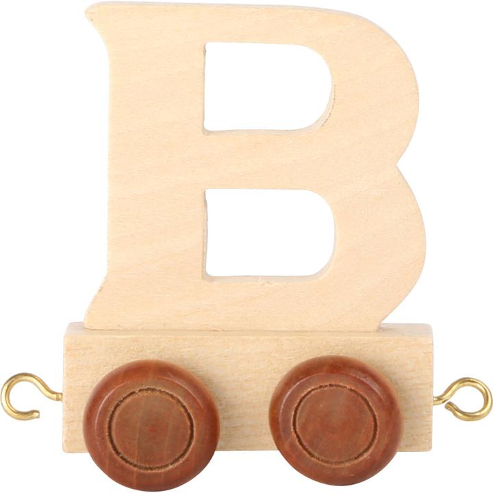 Actual product image small foot Letter train B