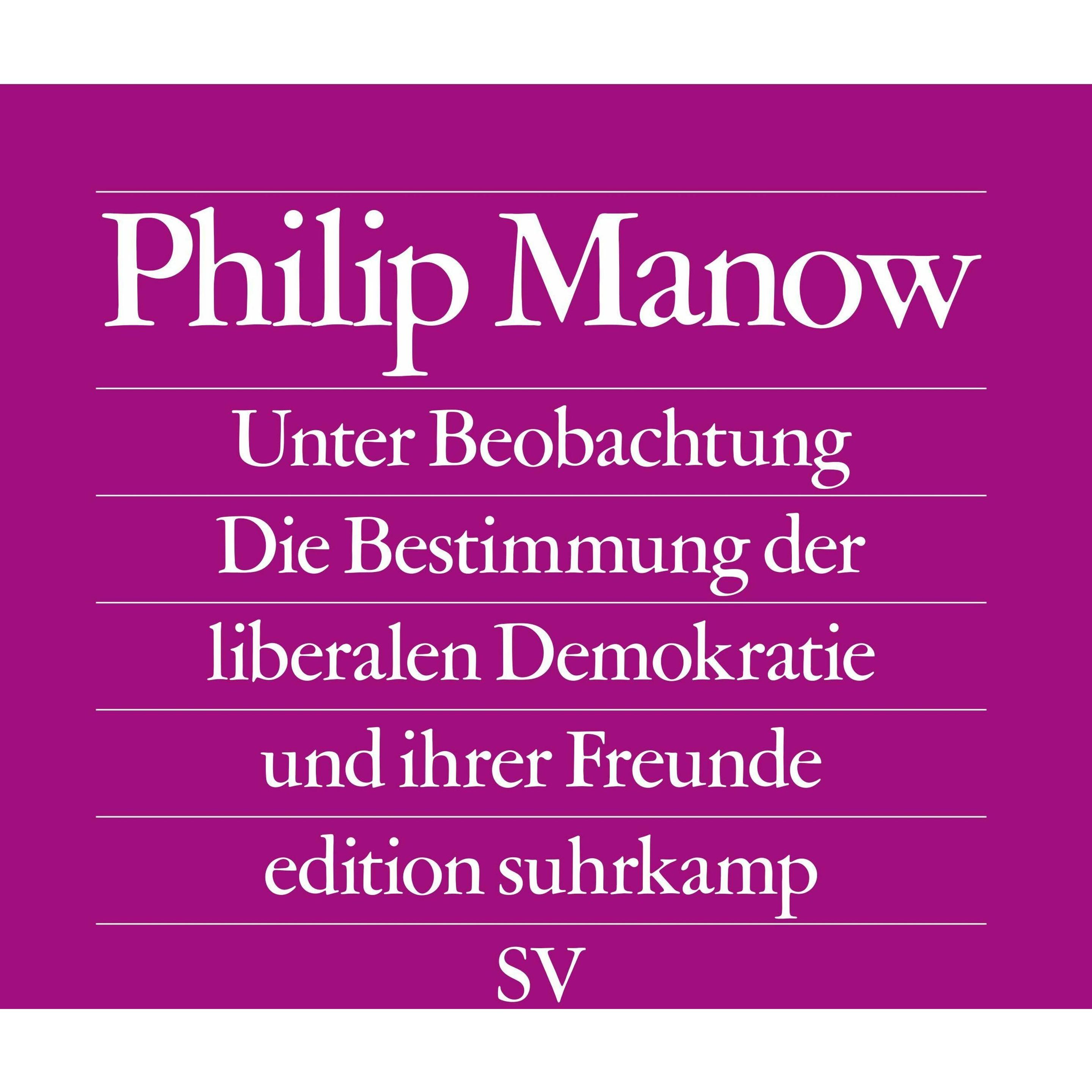 Thumbnail - Unter Beobachtung, Fachbücher von Philip Manow