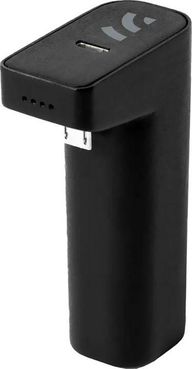 Remotto Power Bank per controller PlayStation PS4 con indicatore di carica a LED (3000mAh) - Nero (PS4)