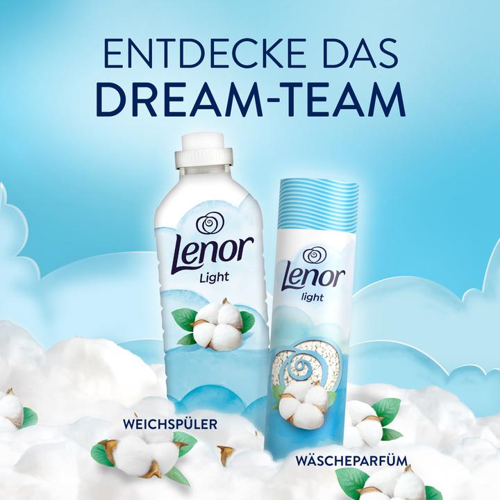 Image du produit Lenor Light Frische Baumwollblüte (22 Cycles de lavage, Perles à linge)