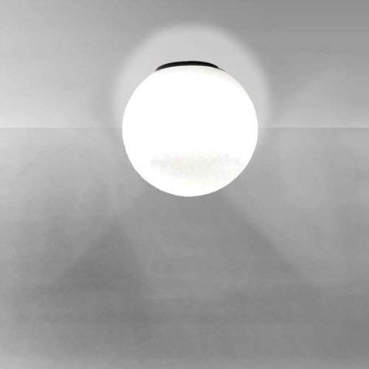 Actual product image Artemide Dioscuri LED Wall Ceiling Lamp with Etched Glass Shade (E14)