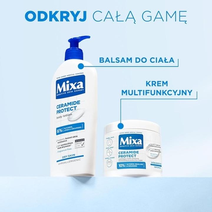 Actual product image Mixa BALSAM D/CIAŁA 400ml Ceramide nawilżający (Body lotion, 400 ml)