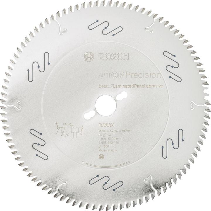 Bosch Professional Zubehör Cirkelzaagblad Top Precision B