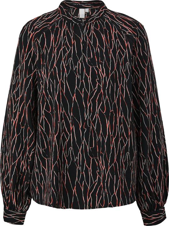 Produktbild s.Oliver Bluse Bluse mit abstraktem Muster (36)