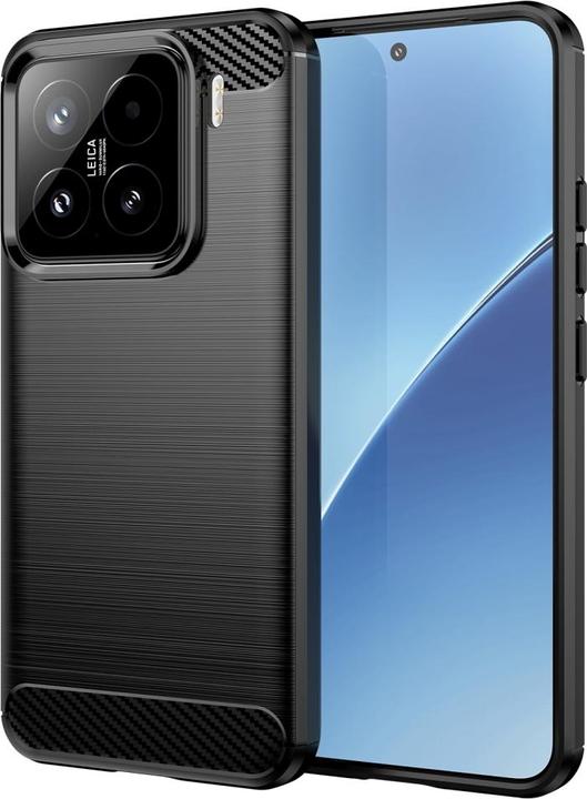 Immagine prodotto Screenguard Carbon Brushed Soft TPU Hülle (Xiaomi 15)