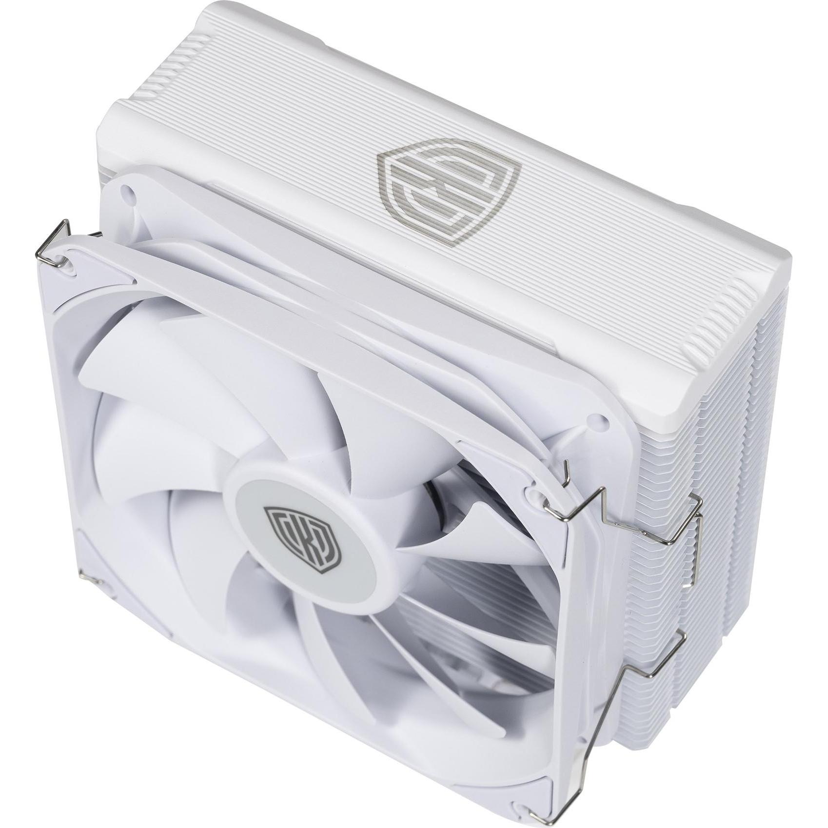 Thumbnail - Kolink Umbra EX180 White Edition CPU Cooler - 120 mm (157 mm), CPU Kühler, Weiss