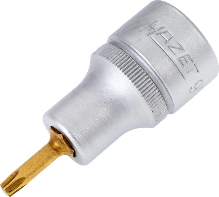 Produktbild HAZET Schraubendreher-Steckschlüsseleinsatz ∙ TORX 992-T20 ∙ Vierkant12,5 mm (1/2 Zoll) ∙ Innen TO…