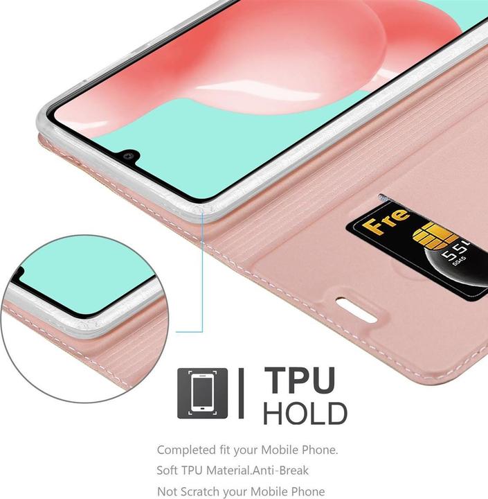 Actual product image Cadorabo Book Classy Style Cover (Samsung Galaxy A41)