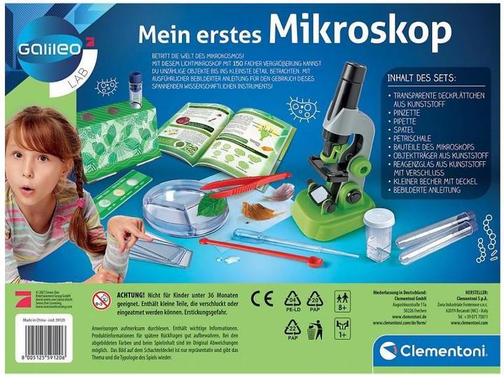 Produktbild Clementoni Mein erstes Mikroskop