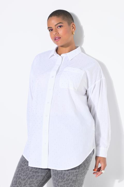 Produktbild Studio Untold Hemd, Oversize Shape, Glitzersteinchen (50, 52)
