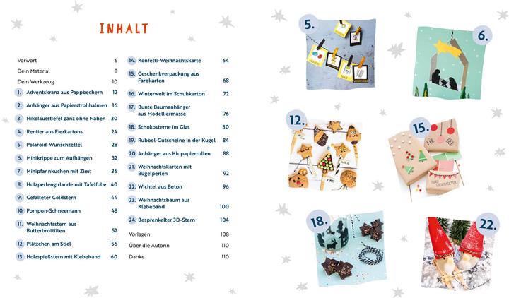 Actual product image Möller:24 x Basteln mit Kindern - Weihn