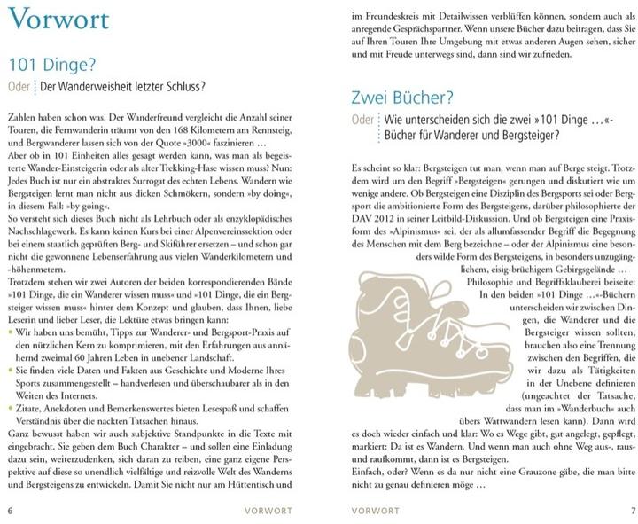 Produktbild 101 Dinge, die ein Wanderer wissen muss (Deutsch, Andreas Dick, 2019)