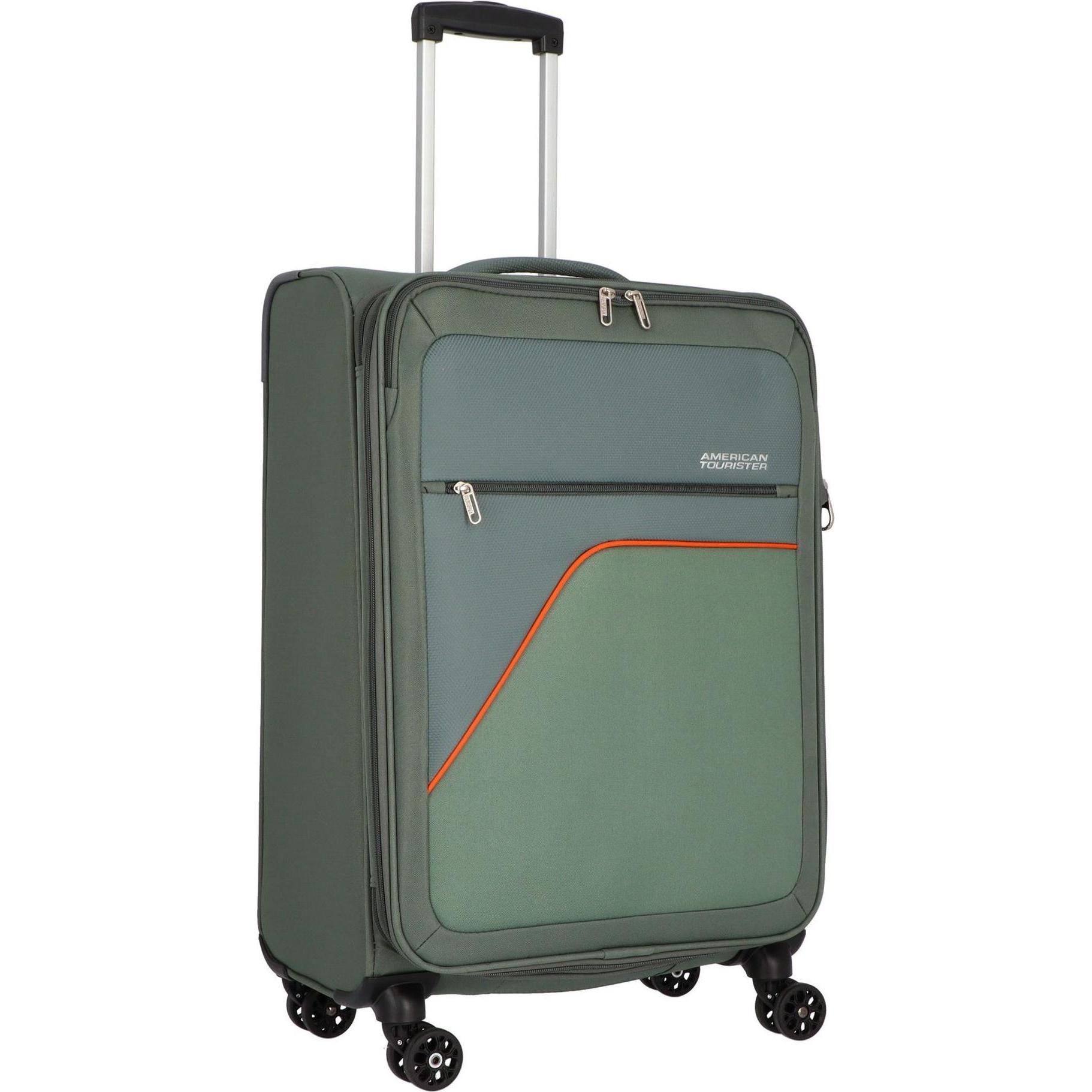 American Tourister, Koffer, Sky Surfer 4 Rollen Kofferset 3-teilig, Schwarz, (205 l, XL (ab 115l))