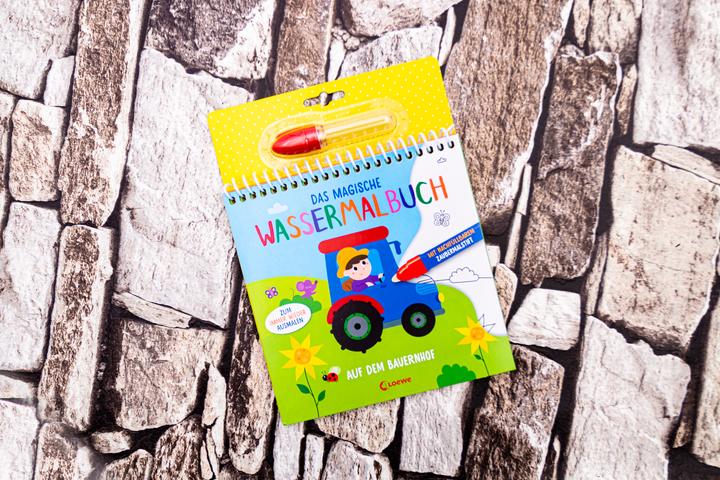 Actual product image The Magic Water Colouring Book - On the Farm