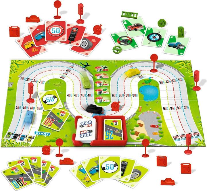 Actual product image Jumbo 1000 km board game (1000 pieces)