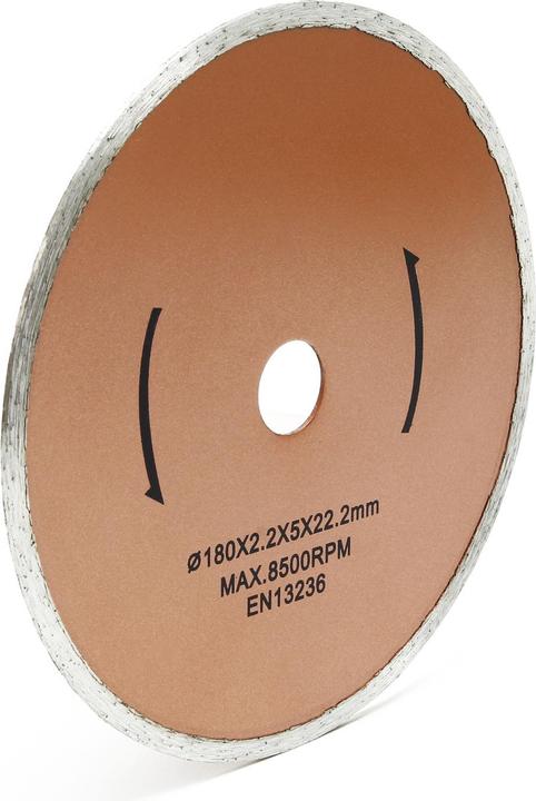 Actual product image Wiltec Spare Part Tile Cutter Electric Ø180mm Spare Cut-off Wheel