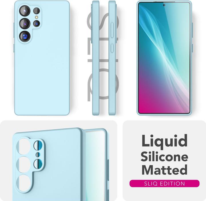 Image du produit Nalia Phoenix - Abwischbare Flüssigsilikon Hülle - Easy Clean Liquid Silicone Cover (Samsung Galaxy S25 Ultra)