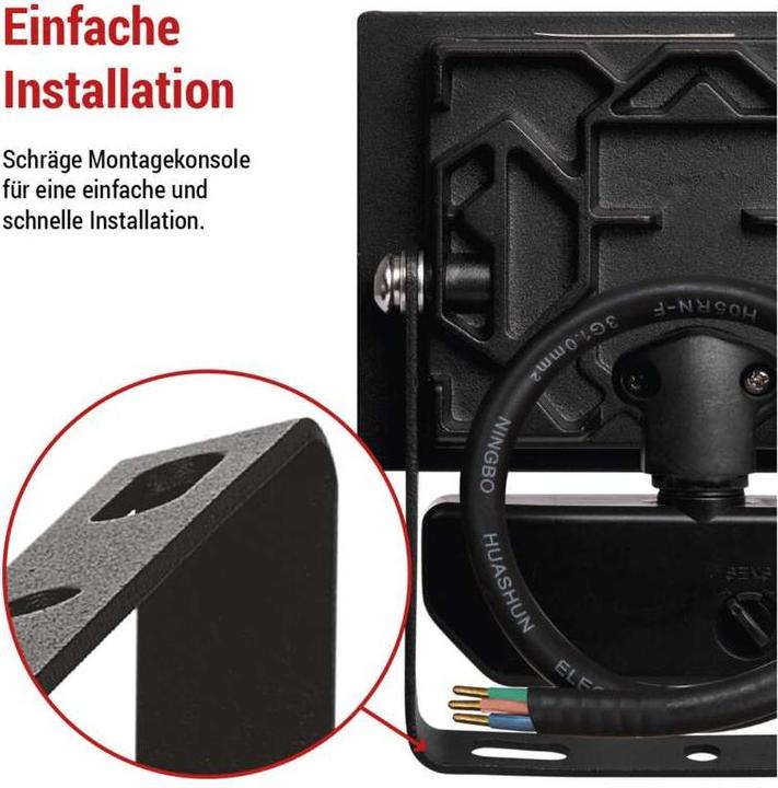 Produktbild Emos LED Flutlicht TAMBO mit Bewegungsmelder, 10,5W (800 lm)