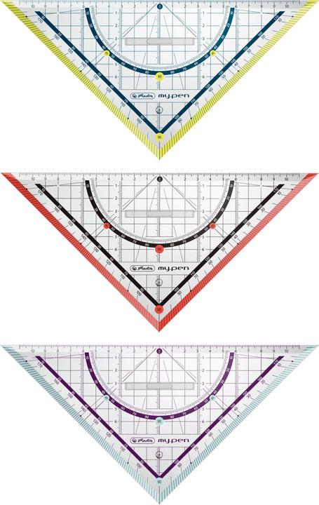 Immagine prodotto Herlitz my.pen triangolo geometrico 25cm (22 cm, Materiale sintetico)