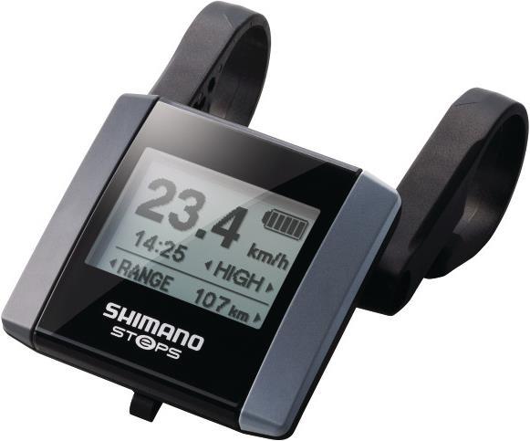 Produktbild Shimano STEPS Display SC-E6000 mit Halter (E-Bike Display)