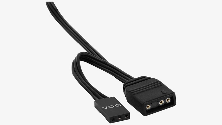 Actual product image AeroCool KCAS PLUS GOLD 850W - 850 W - 100 - 240 V - 47 - 63 Hz - 11 - 5.5 A - 1 (850 W)