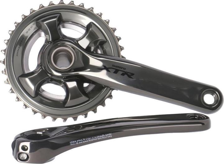 Produktbild Shimano XTR FC-M9020-2 Kurbelgarnitur 26/36 Zähne schwarz (175 mm)