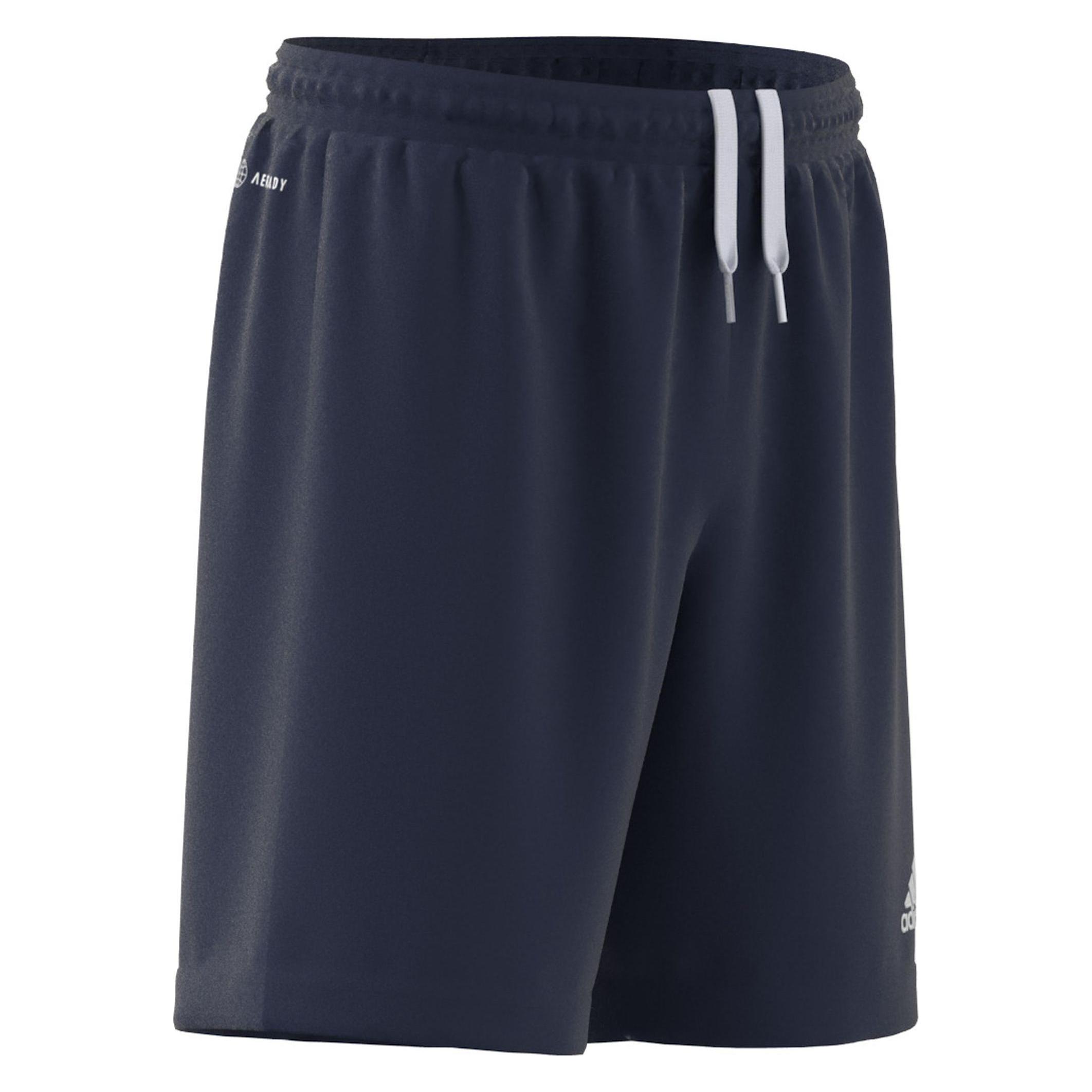 Adidas, Jongens, Sportbroek, Ingang 22 Shorts (116), Blauw, Zwart