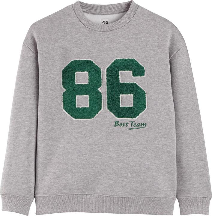 Produktbild La Redoute Collections Oversized-Sweashirt mit Rundhals und Stickerei (152)