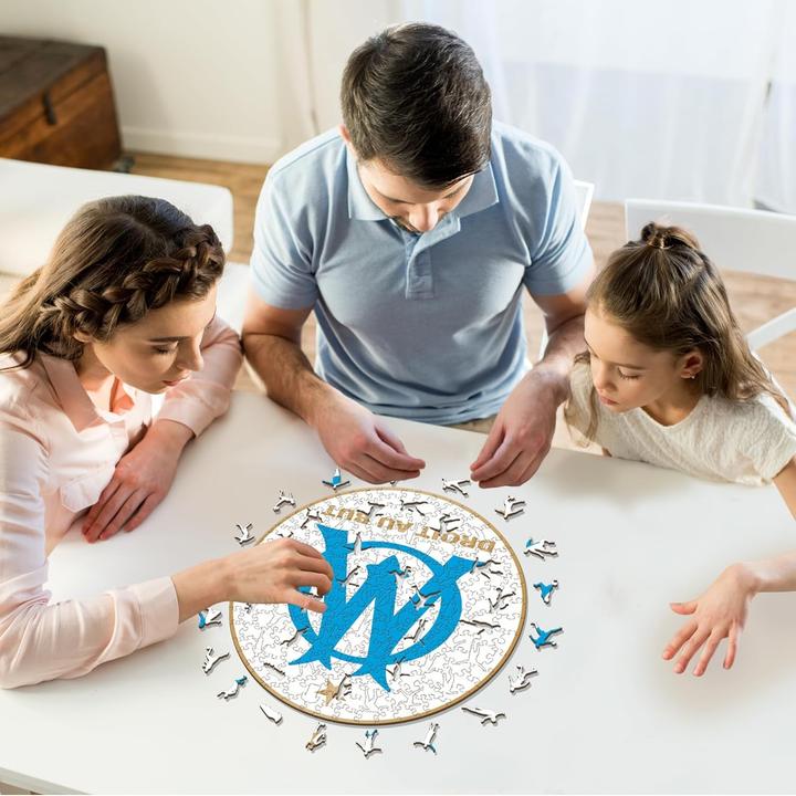 Image du produit Iconic Olympique de Marseille - Logo - Puzzle en bois Taille L (500 pièces) (500 pièces)