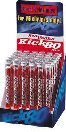 Actual product image Kick 80 Red Vodka Box / (36 x 2 cl)