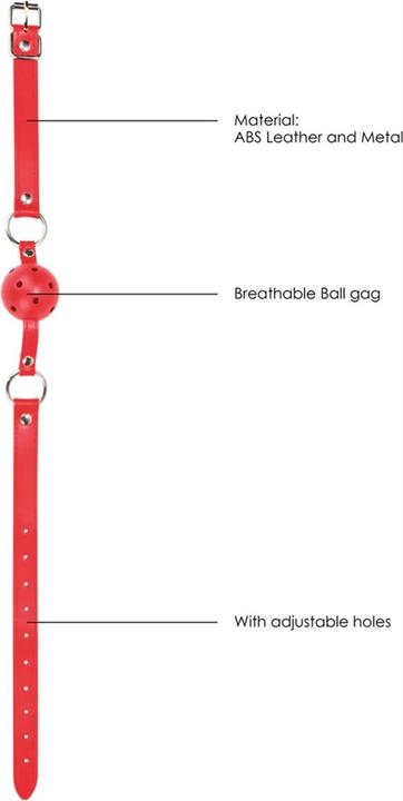 Actual product image Ouch! Gag Ball