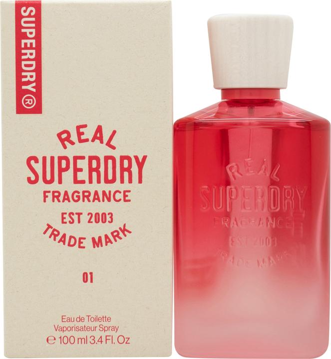 Superdry Real 01 For Women Eau de Toilette 100ml Spray (Eau de Toilette, 100 ml)