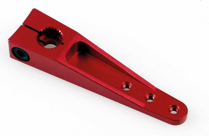 Produktbild Kuza Servohebel 1-Arm Hitec 24T 32/26/20mm 1.25" M2 Heavy Duty V2 Aluminium