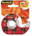 Actual product image Scotch Crystal Clear 600 adhesive film, incl. hand dispenser