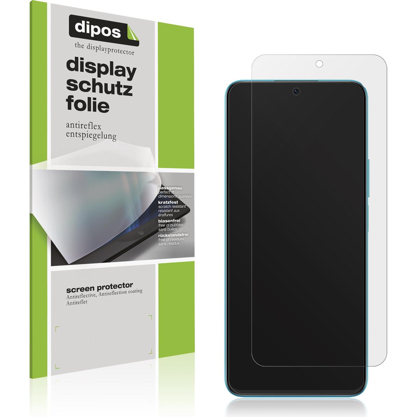 Dipos Displayschutzfolie Antireflex (1 Stück, Honor X8a), Smartphone Schutzfolie, Transparent