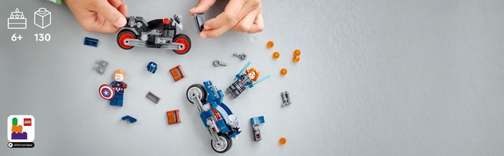 Produktbild LEGO Black Widows & Captain Americas Motorräder (76260, LEGO Marvel)