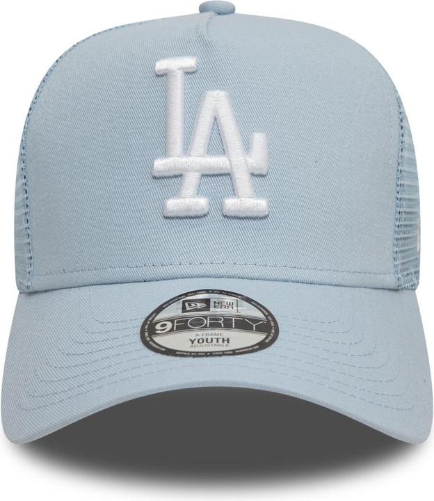 Actual product image New Era Kinder Trucker Cap - Los Angeles Dodgers sky - Child (53, 52 C, 54 C)