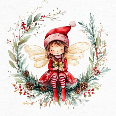 Ti-flair Lunch-Serviette ChristmasFairy (20 x)