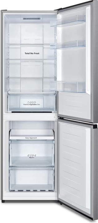 Produktbild Hisense RB390N4ACE Kühlschrank mit Gefrierfach Freie Aufstellung 304 L E Edelstahl (304 l)