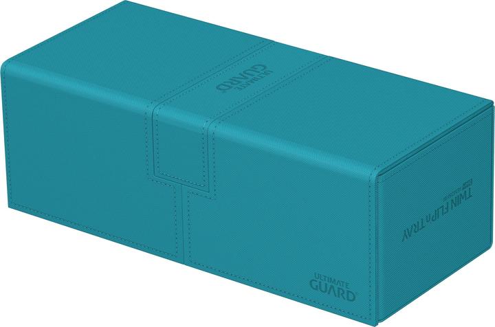 Produktbild Ultimate Guard Twin Flip'n'Tray 266+ Xenoskin Bleu Pétrole