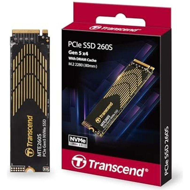 Transcend MTE260S (1000 Gb, M.2 2280), Ssd