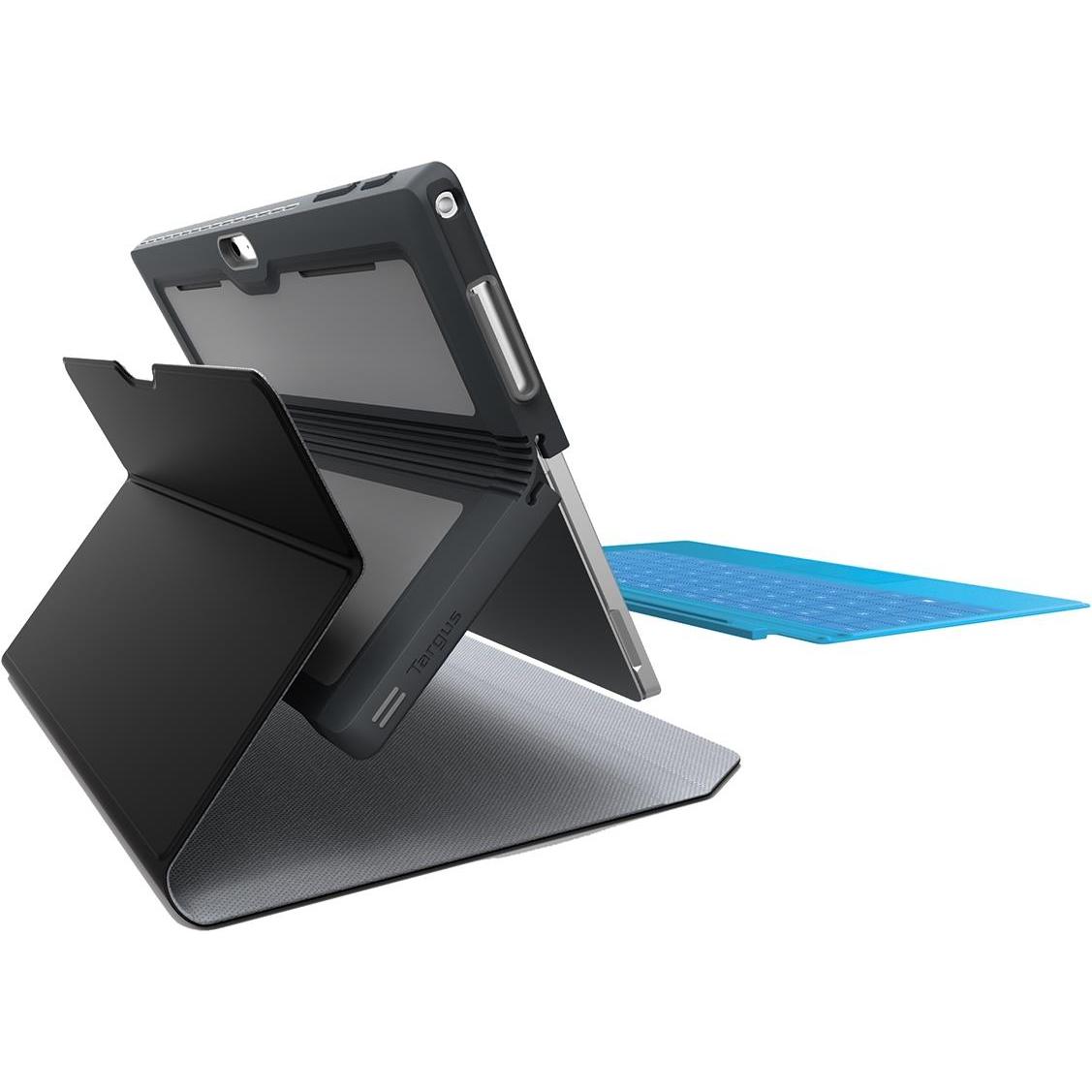 Targus Folio (Microsoft Surface Pro 4, Microsoft Surface Pro 4), Cover tablet, Nero