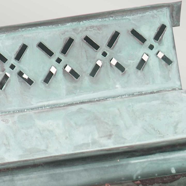 Immagine prodotto Elstead Lighting Lambeth Palace, lampada da parete per esterni E27 verdino IP44 (E27, IP44)