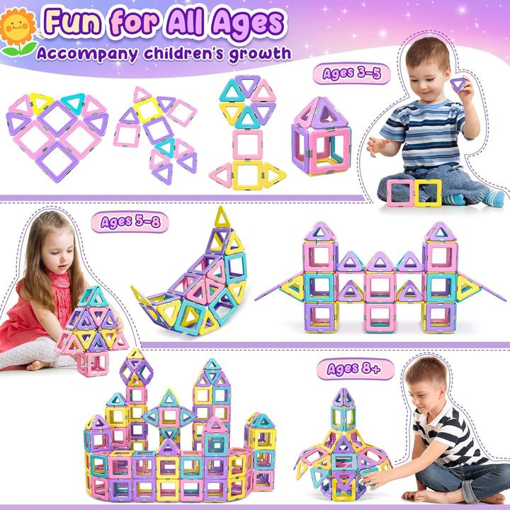 Image du produit Cooljoy 40-teiliges magnetische Bausteine