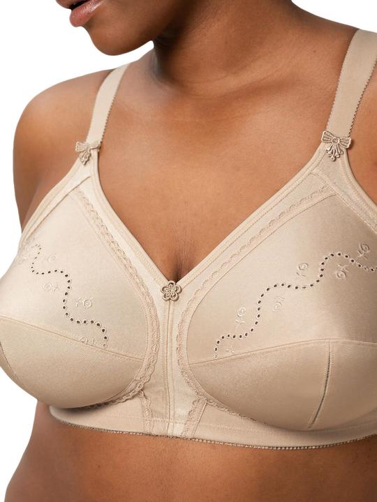 Actual product image Triumph Doreen + Cotton underwired bra (95 D, pack of 2)