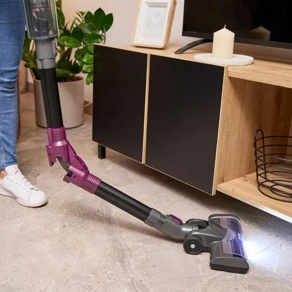 Image du produit MPM Aspirateur sans fil MOD-70 Noir violet