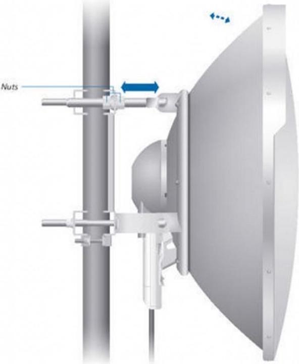 Image du produit Ubiquiti RD-5G31-AC : Rocket Dish, WLAN-AC (Adaptateur d'antenne)