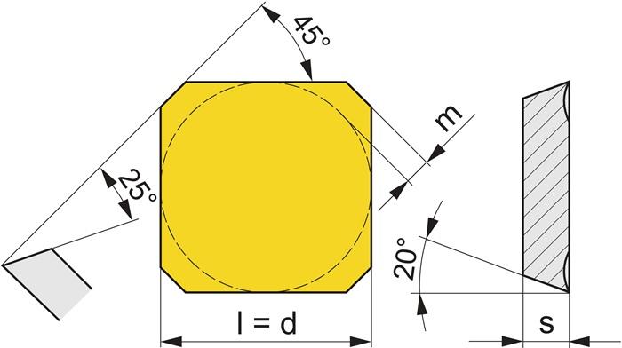 Actual product image Tecwerk Insert SEER1203AFEN-M PMK30 plain machining